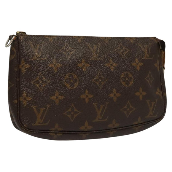 LOUIS VUITTON Monogram Pochette Accessoires Pouch M51980 LV Auth KD340