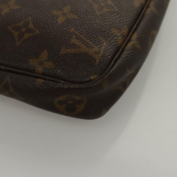 LOUIS VUITTON Monogram Pochette Accessoires Pouch M51980 LV Auth KD340