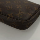 LOUIS VUITTON Monogram Pochette Accessoires Pouch M51980 LV Auth KD340-16