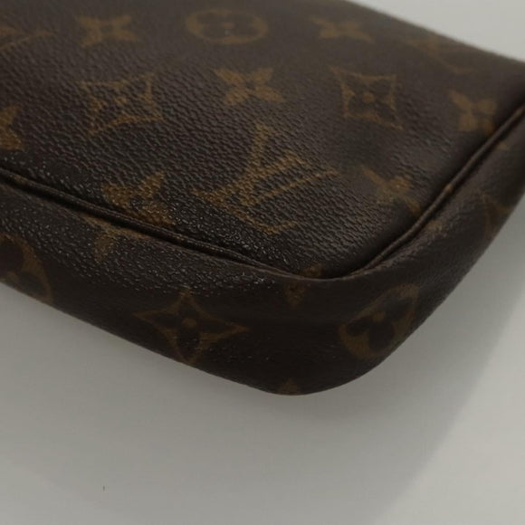 LOUIS VUITTON Monogram Pochette Accessoires Pouch M51980 LV Auth KD340
