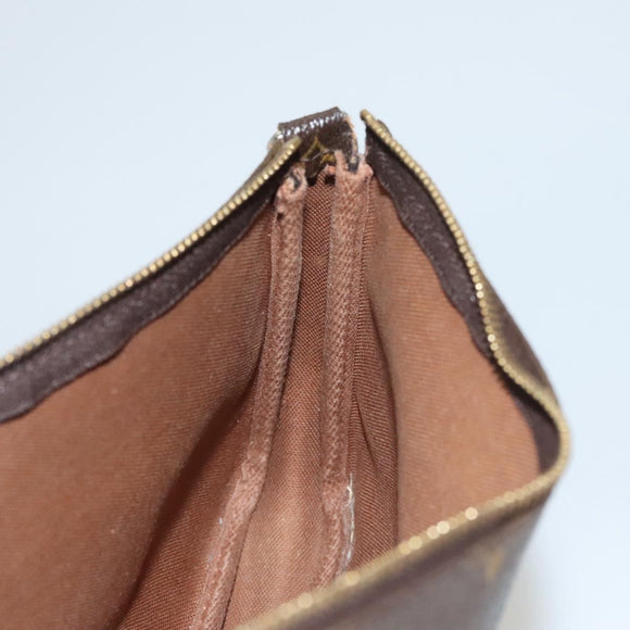 LOUIS VUITTON Monogram Pochette Accessoires Pouch M51980 LV Auth KD340