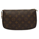 LOUIS VUITTON Monogram Pochette Accessoires Pouch M51980 LV Auth KD340-2