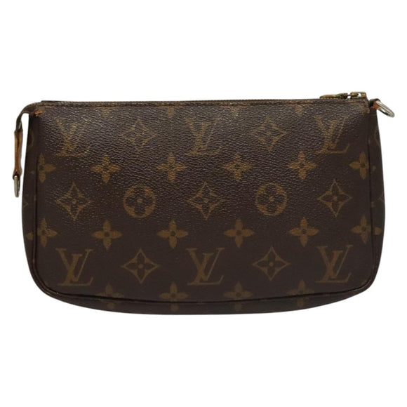 LOUIS VUITTON Monogram Pochette Accessoires Pouch M51980 LV Auth KD340
