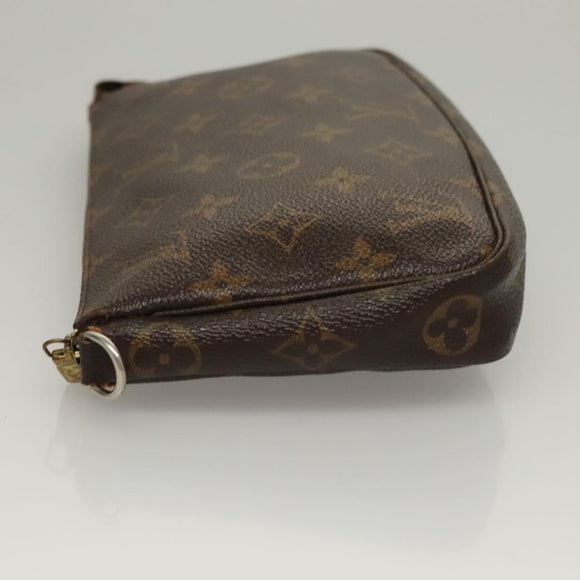 LOUIS VUITTON Monogram Pochette Accessoires Pouch M51980 LV Auth KD340