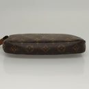 LOUIS VUITTON Monogram Pochette Accessoires Pouch M51980 LV Auth KD340-6