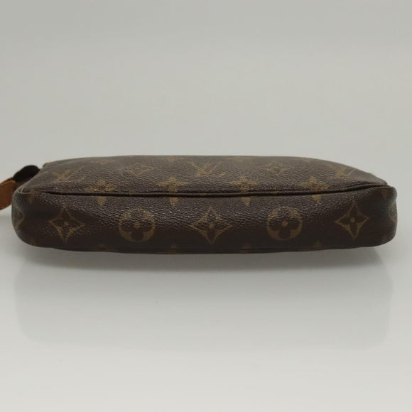 LOUIS VUITTON Monogram Pochette Accessoires Pouch M51980 LV Auth KD340