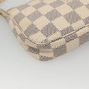LOUIS VUITTON Damier Azur Mini Pochette Accessoires Pouch N63005 Auth KD345-16