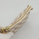 LOUIS VUITTON Damier Azur Mini Pochette Accessoires Pouch N63005 Auth KD345-6