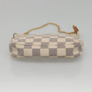 LOUIS VUITTON Damier Azur Mini Pochette Accessoires Pouch N63005 Auth KD345-5