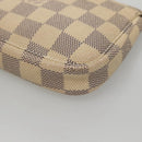 LOUIS VUITTON Damier Azur Mini Pochette Accessoires Pouch N63005 Auth KD346-9