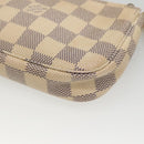 LOUIS VUITTON Damier Azur Mini Pochette Accessoires Pouch N63005 Auth KD346-15