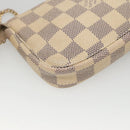 LOUIS VUITTON Damier Azur Mini Pochette Accessoires Pouch N63005 Auth KD346-16