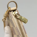 LOUIS VUITTON Damier Azur Mini Pochette Accessoires Pouch N63005 Auth KD346-10