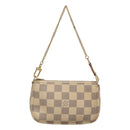 LOUIS VUITTON Damier Azur Mini Pochette Accessoires Pouch N63005 Auth KD346-13