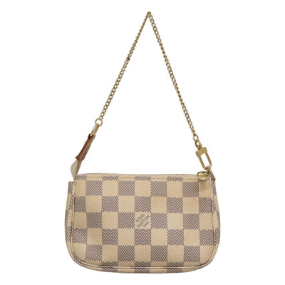 LOUIS VUITTON Damier Azur Mini Pochette Accessoires Pouch N63005 Auth KD346 - 0