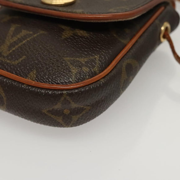 LOUIS VUITTON Monogram Pochette Cancun Shoulder Bag M60018 LV Auth KD349