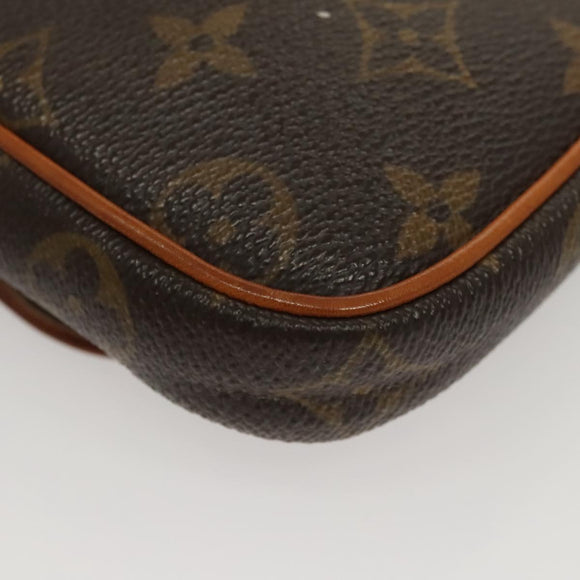LOUIS VUITTON Monogram Pochette Cancun Shoulder Bag M60018 LV Auth KD349