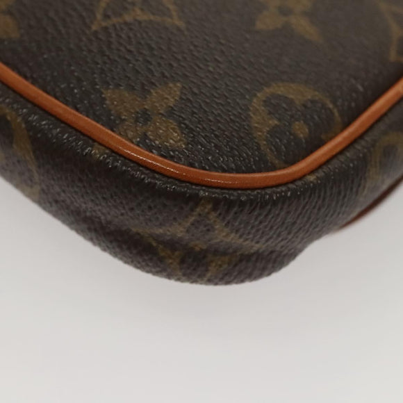 LOUIS VUITTON Monogram Pochette Cancun Shoulder Bag M60018 LV Auth KD349