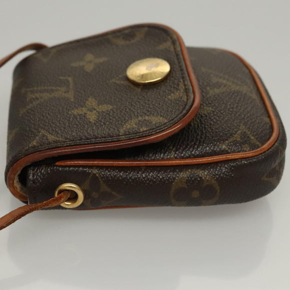 LOUIS VUITTON Monogram Pochette Cancun Shoulder Bag M60018 LV Auth KD349