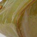 LOUIS VUITTON Monogram Vernis Houston Hand Bag Baby Blue M91005 LV Auth KD353-14