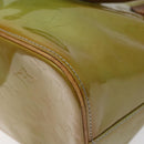 LOUIS VUITTON Monogram Vernis Houston Hand Bag Baby Blue M91005 LV Auth KD353-15