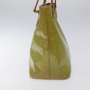 LOUIS VUITTON Monogram Vernis Houston Hand Bag Baby Blue M91005 LV Auth KD353-4