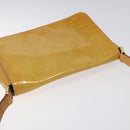 LOUIS VUITTON Monogram Vernis Thompson Street Bag Beige M91301 LV Auth KD355-7
