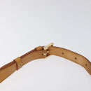 LOUIS VUITTON Monogram Vernis Thompson Street Bag Beige M91301 LV Auth KD355-9