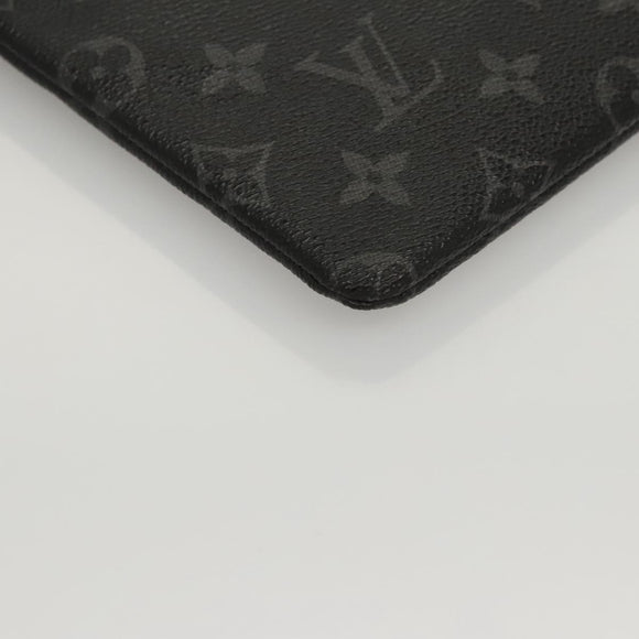 LOUIS VUITTON Monogram Eclipse Fragment iPhone Case M64449 LV Auth KD362