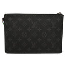 LOUIS VUITTON Monogram Eclipse Fragment iPhone Case M64449 LV Auth KD362-2