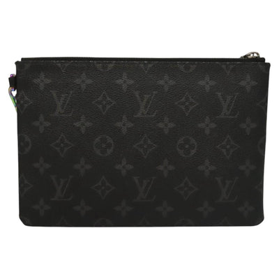 LOUIS VUITTON Monogram Eclipse Fragment iPhone Case M64449 LV Auth KD362 - 0