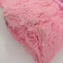 BALENCIAGA Hour Glass Hand Bag Wool 2way Pink Auth KD374-9