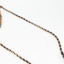 CHANEL Matelasse Camellia Chain Shoulder Bag Velor Red CC Auth KD378SM-14