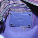 PRADA Shoulder Bag Nylon Purple Auth KD383-9