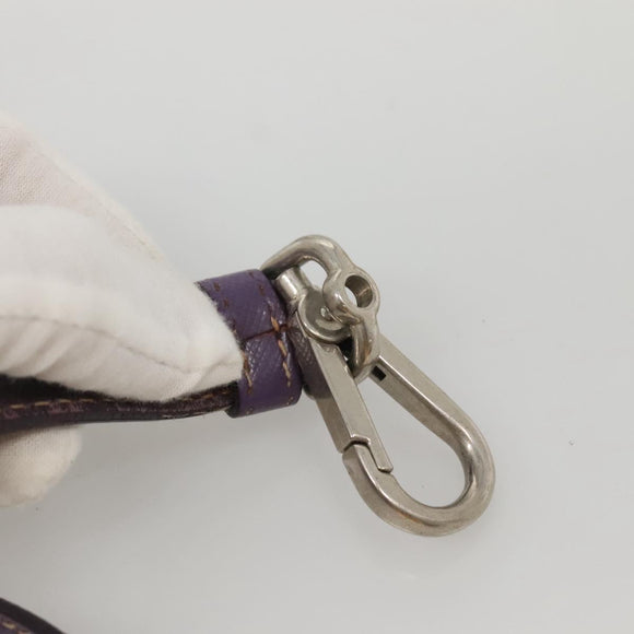 PRADA Shoulder Bag Nylon Purple Auth KD383