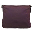 PRADA Shoulder Bag Nylon Purple Auth KD383-2