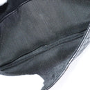 BALLY Chain Shoulder Bag Leather Black Auth KD388-22