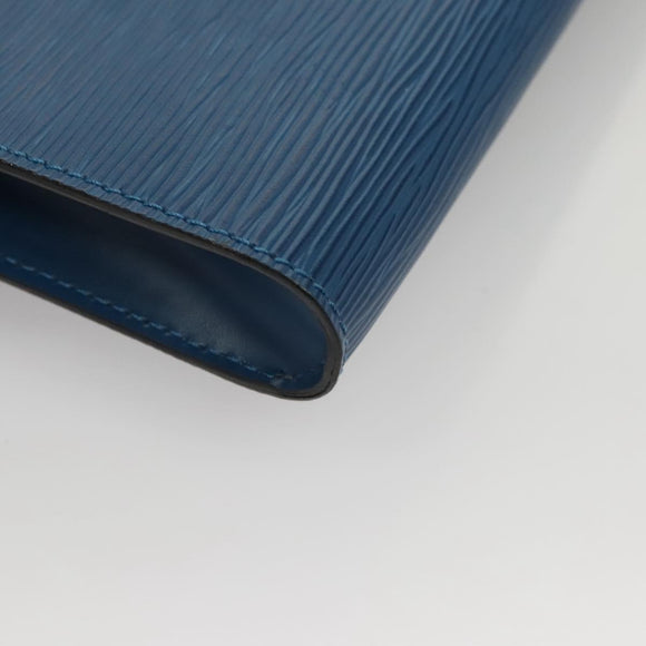 LOUIS VUITTON Epi Pochette Arche Shoulder Bag Blue M52575 LV Auth KD396