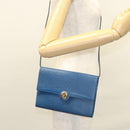 LOUIS VUITTON Epi Pochette Arche Shoulder Bag Blue M52575 LV Auth KD396-24
