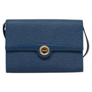 LOUIS VUITTON Epi Pochette Arche Shoulder Bag Blue M52575 LV Auth KD396-13