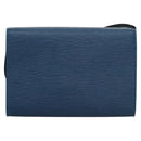 LOUIS VUITTON Epi Pochette Arche Shoulder Bag Blue M52575 LV Auth KD396-2