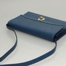 LOUIS VUITTON Epi Pochette Arche Shoulder Bag Blue M52575 LV Auth KD396-6
