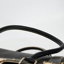 LOUIS VUITTON Suhari Extravagan Hand Bag Leather Black LV Auth KD398SM-15
