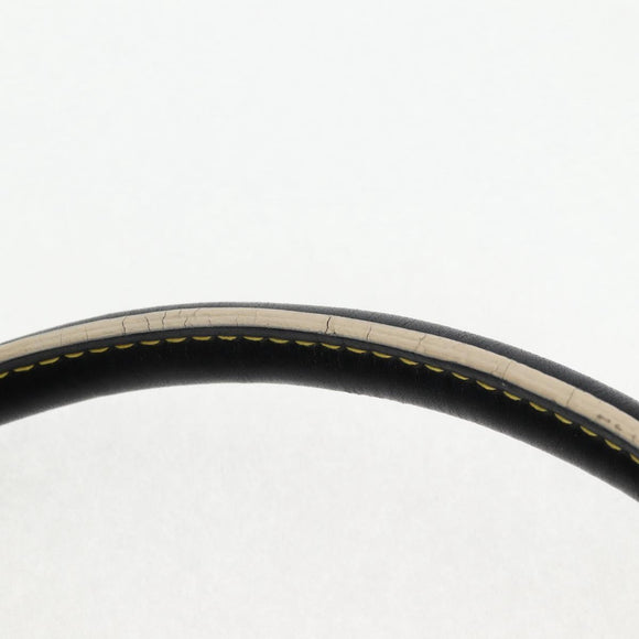 LOUIS VUITTON Suhari Extravagan Hand Bag Leather Black LV Auth KD398SM