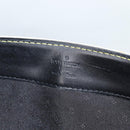 LOUIS VUITTON Suhari Extravagan Hand Bag Leather Black LV Auth KD398SM-28