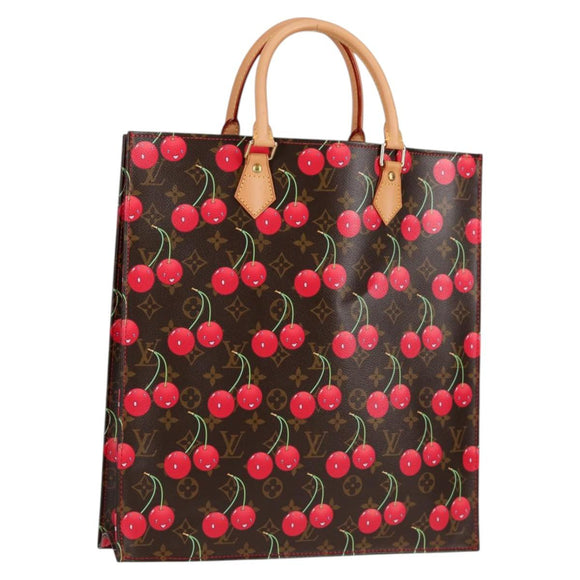 LOUIS VUITTON Monogram Cherry Sac Plat Hand Bag M95010 LV Auth KD403SM