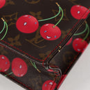 LOUIS VUITTON Monogram Cherry Sac Plat Hand Bag M95010 LV Auth KD403SM-16