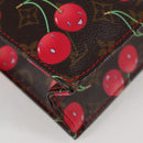 LOUIS VUITTON Monogram Cherry Sac Plat Hand Bag M95010 LV Auth KD403SM-17