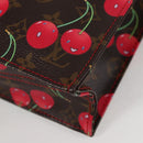 LOUIS VUITTON Monogram Cherry Sac Plat Hand Bag M95010 LV Auth KD403SM-8