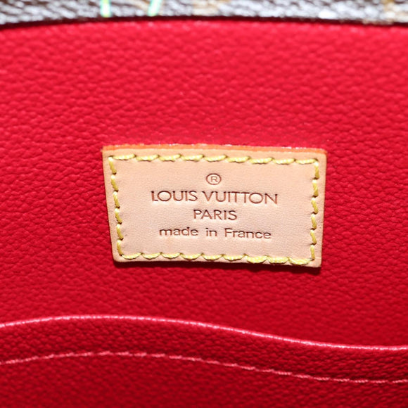 LOUIS VUITTON Monogram Cherry Sac Plat Hand Bag M95010 LV Auth KD403SM